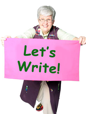 Gray-Haired Granny says Let's Write!
